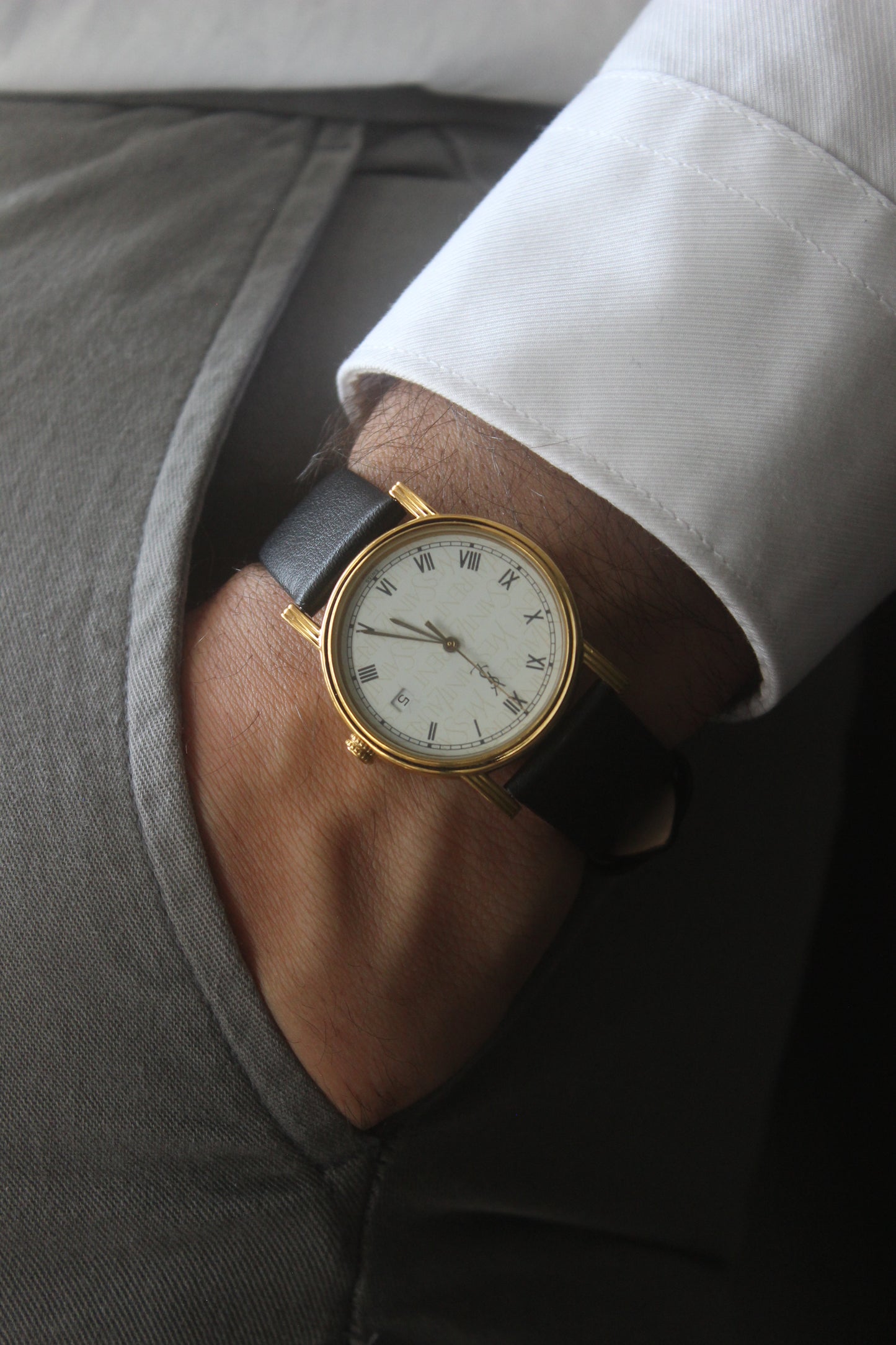 YVES SAINT LAURENT - Dress watch